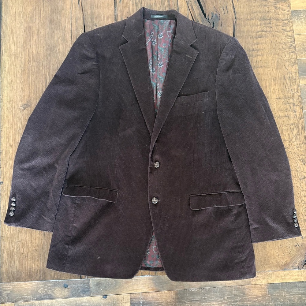 Men's Ralph Lauren Brown Corduroy Blazer